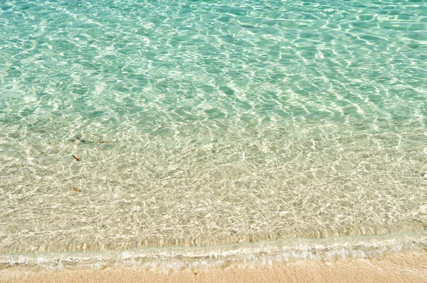 砂の上の波状水背景 — ストック写真