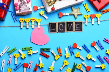 Sevgililer günü kartı kurulları ile