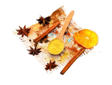 kaşık baharatlı kokulu baharat