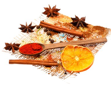 kaşık baharatlı kokulu baharat