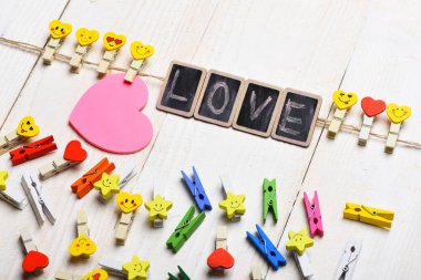 Sevgililer günü kartı kurulları ile