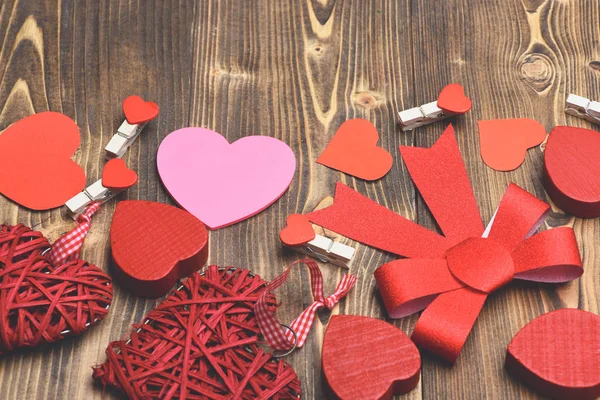 Decorativo colorato sfondo valentino — Foto Stock