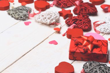 Dekoratif renkli Sevgiliye arka plan