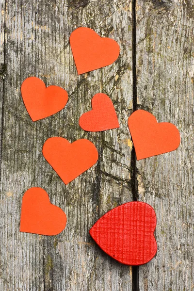 Hearts-valentine ozdobny — Zdjęcie stockowe