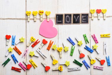 Sevgililer günü kartı kurulları ile