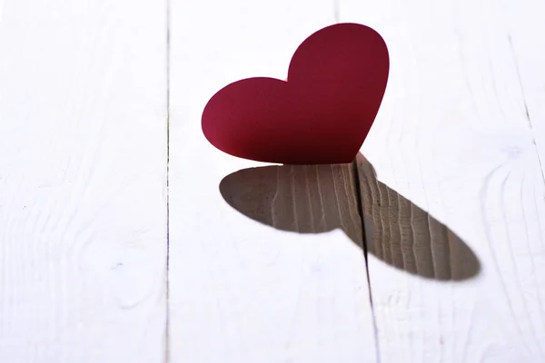 Carta cuore di San Valentino — Foto Stock