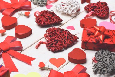 Dekoratif renkli Sevgiliye arka plan