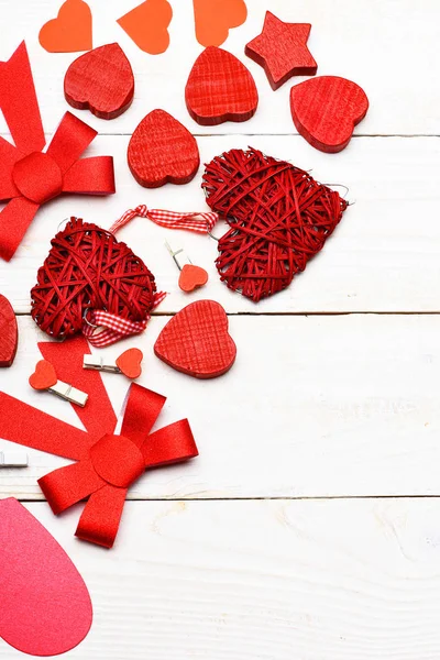 Fond de valentin coloré décoratif — Photo