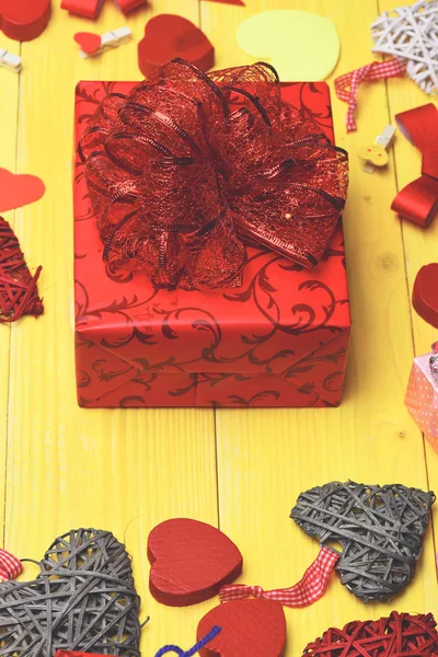 Fond de valentin coloré décoratif — Photo