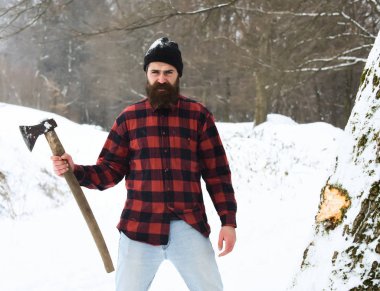 Yakışıklı ya da oduncu.