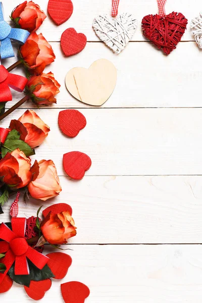 Belle rose per San Valentino — Foto Stock