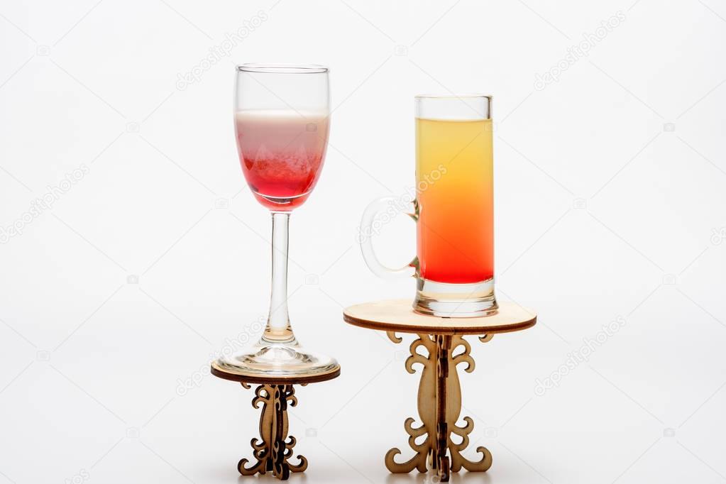 Kokteyl sahilde seks Singapur sling dekoratif tablolar Stok  