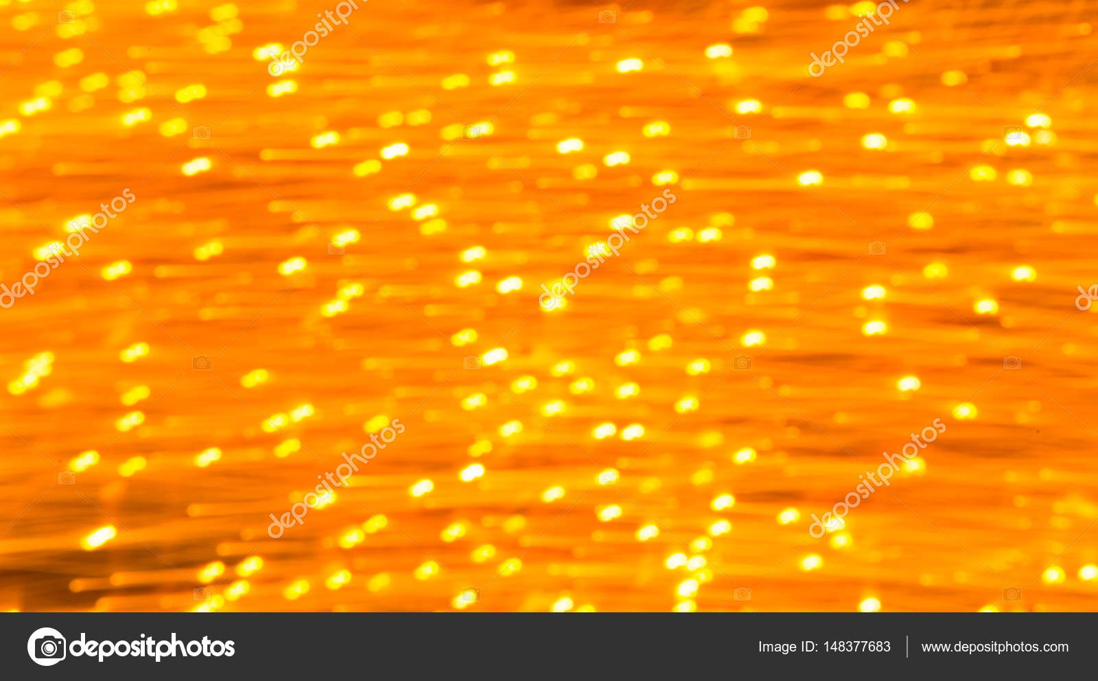 Abstrait De La Couleur Jaune Clair Floue Bokeh