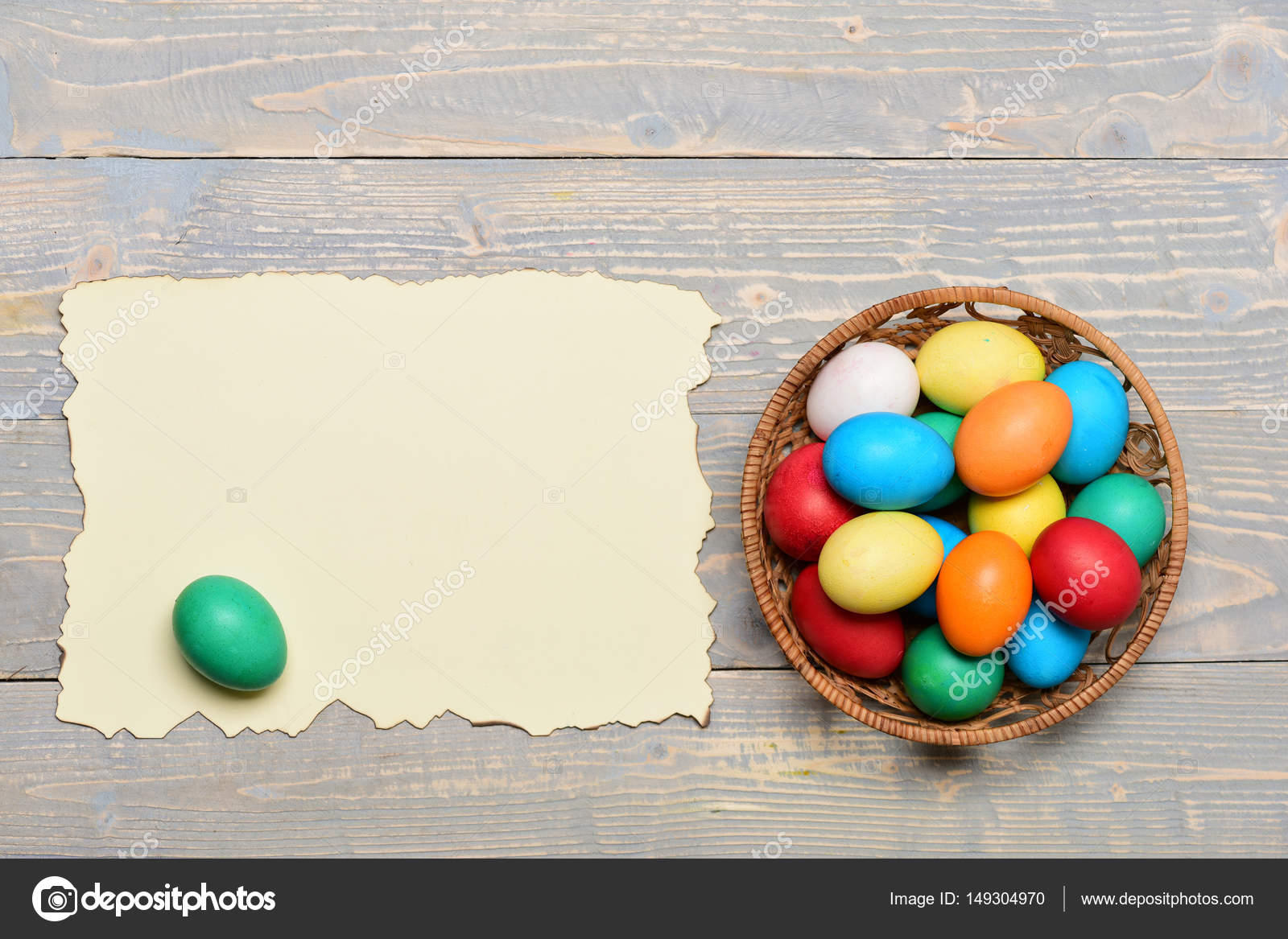 Cottura E Forno Disegno Del Menu Uova Di Pasqua Colorate