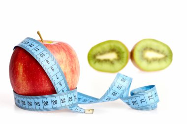 Apple ile uzun mavi bant ölçme sarılı