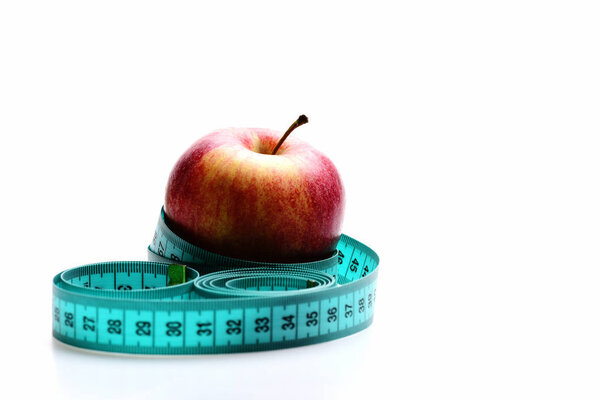 Concept of healthy lifestyle and fruit diet