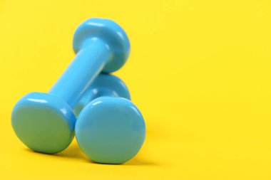 Mavi plastik hafif dambıl kaç