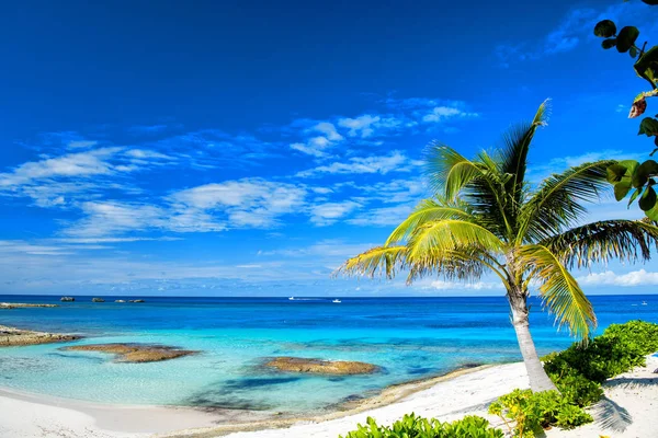 Beach or coast with white sand — Stock Photo, Image