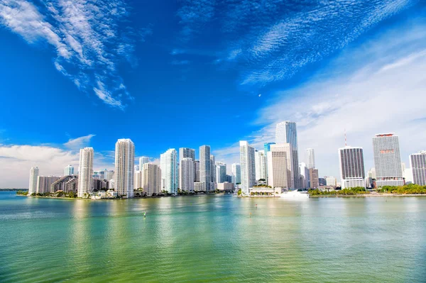 Vista aerea del lungomare di Miami — Foto Stock