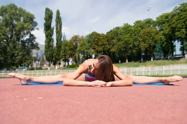 Sport i Joga. — Zdjęcie stockowe