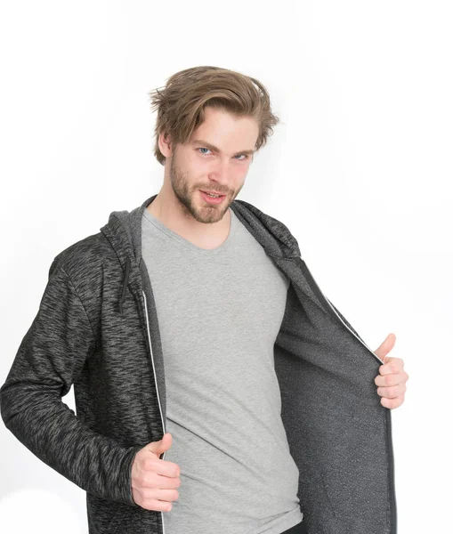 Atletische man in sportkleding. — Stockfoto