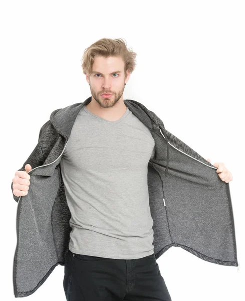 Atletik erkek spor giyim.