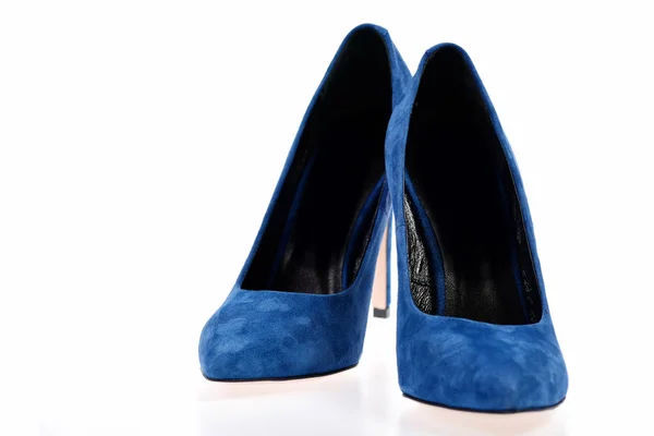 Концепция моды и красоты: женская формальная обувь на высоком каблуке — стоковое фото