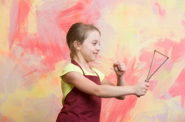 Şef çocuk ile patates hovarda.