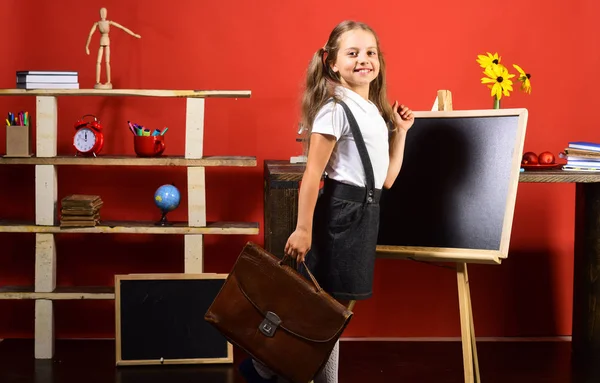 Kindheits- und Studienzeitkonzept. Kinder- und Schulbedarf — Stockfoto