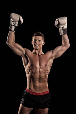 Gladyatör veya atlant boks eldiven.