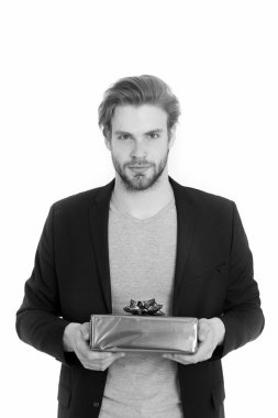 işadamı holding mavi hediye kutusu