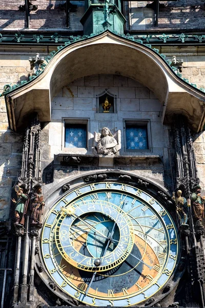 Prague Astronomical Clock in the Old Town of Prague — Stock Photo, Image