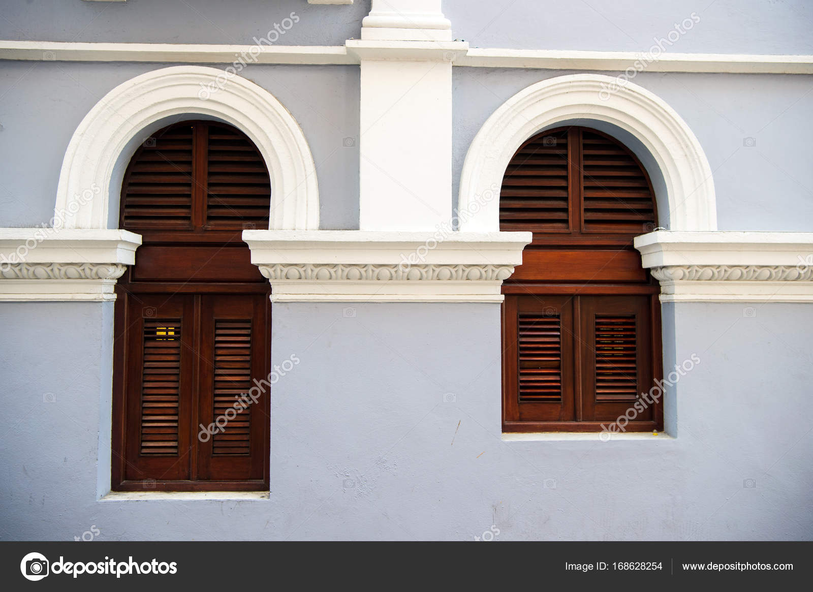 Big And Small Windows With Wooden Shutters In Puerto Rico Stock Depositphotos 168628254 Stock Photo Big And Small Windows With Jpg