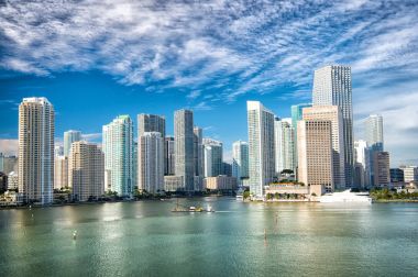 Miami manzarası gökdelen