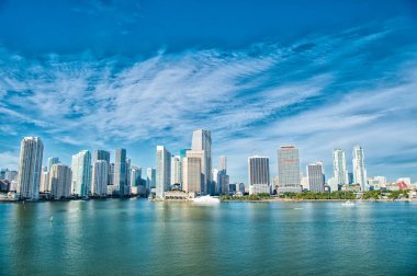 Miami manzarası gökdelen