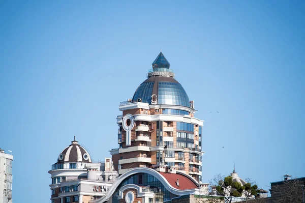 Top di alto edificio a Kiev, Ucraina — Foto Stock