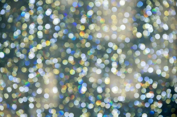 Abstrakte bunte Bokeh-Kreise Weihnachten Hintergrund — Stockfoto