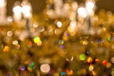 Yeni yıl arka plan bokeh