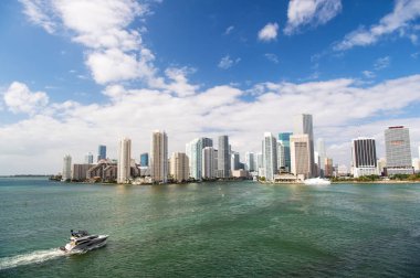 Miami manzarası gökdelen