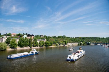 Nehir yolcu gemilerine Prag, Çek Cumhuriyeti