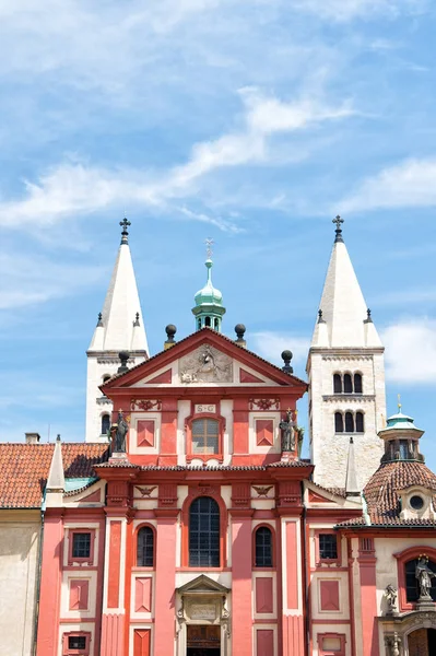 Church or saint george basilica in Prague, Czech Republic — Stock Photo, Image