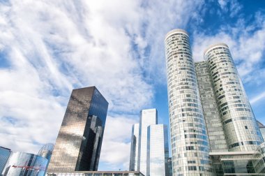 İş bölgesi manzarası de paris, Fransa