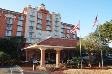 Otel binası cephe Fort Lauderdale, ABD