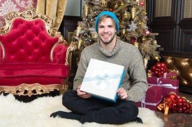 Mutlu yeni yıl, xmas, eve, parti