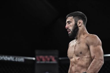 Şu yüzüğe MMA fighters mücadele