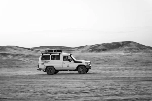 Hurghada Ägypten Februar 2017 Auto Jeep Oder Geländewagen Fahren Der — Stockfoto