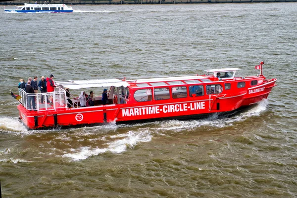 Toeristische attractie, bestemming in Hamburg, Duitsland — Stockfoto