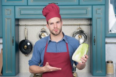 Cook adam noktası el Çince lahana