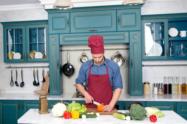 Preparazione degli alimenti, cottura — Foto Stock