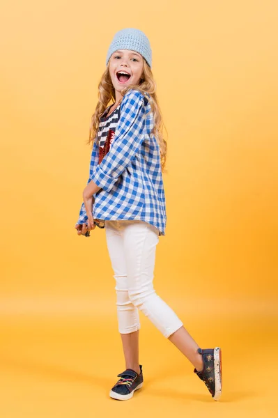 Dětská móda, krása, styl — Stock fotografie